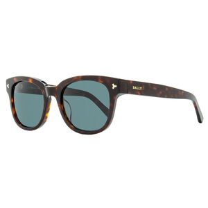 Bally Soft Rectangular Sunglasses BY0033H 54N Havana 51mm